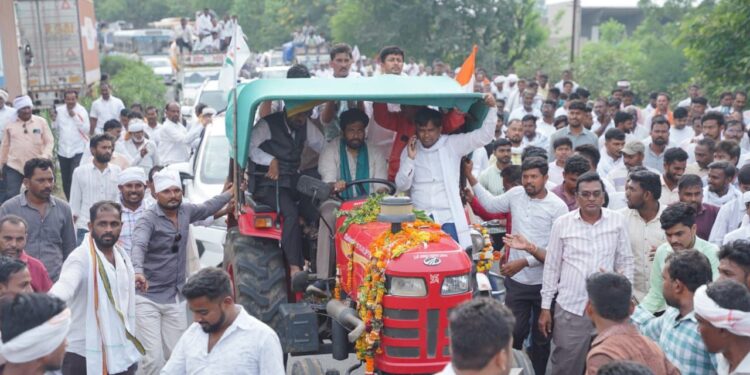 शेतकऱ्यांच्या एकजुटीने नागपूरात दाखवली ताकद!