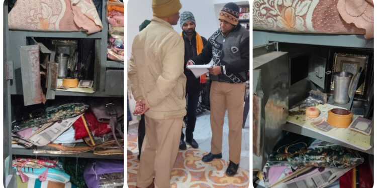 शिराळा गावात घरफोडीचा दरोडा; एक लाख ७७ हजार ५०० रुपयांचा मुद्देमाल लंपास